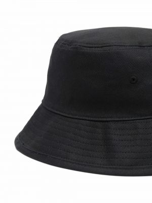 Haftowany kapelusz bawełniany Adidas czarny