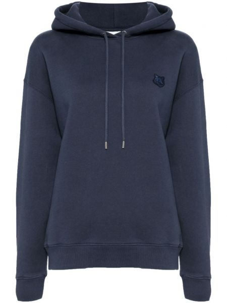 Hoodie Maison Kitsuné mavi