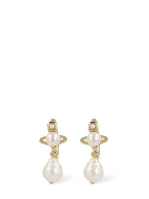 Pendentif avec perles Vivienne Westwood doré