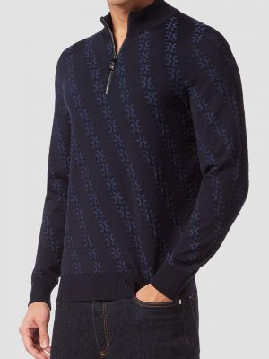 Синий пуловер Billionaire