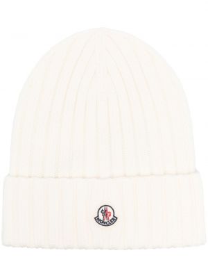 Шапка Moncler бяло