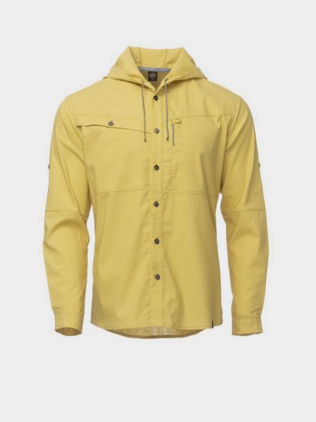 Желтая рубашка с длинным рукавом Turbat