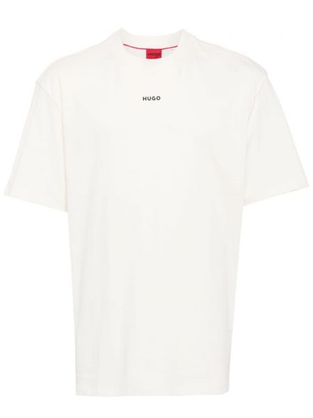 Kokvilnas t-krekls ar apdruku Hugo