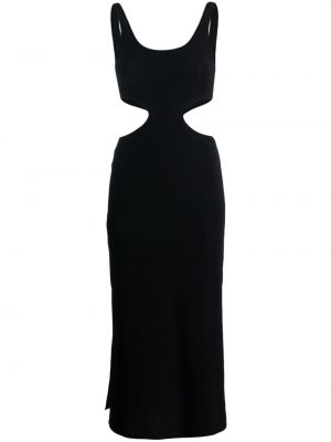 Midi šaty Roseanna černé