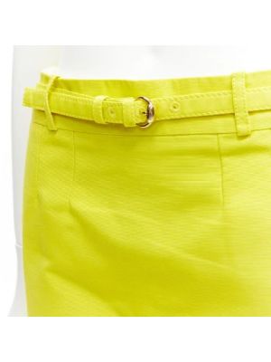 Spódnica Gucci Vintage żółta