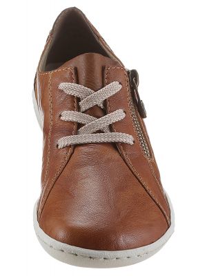Pantofi cu șireturi Rieker maro