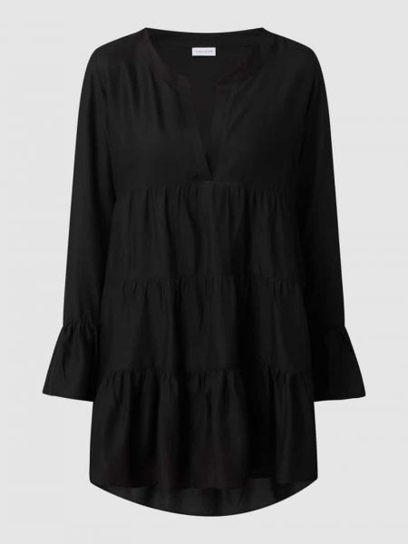 Czarna sukienka z wiskozy Lascana