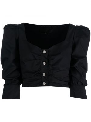 Bavlnená košeľa Philipp Plein čierna