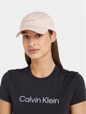 Шапка с козирки Calvin Klein сиво