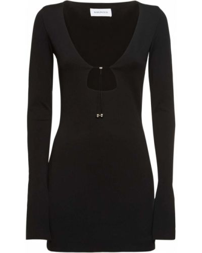 Mini vestido de punto 16arlington negro