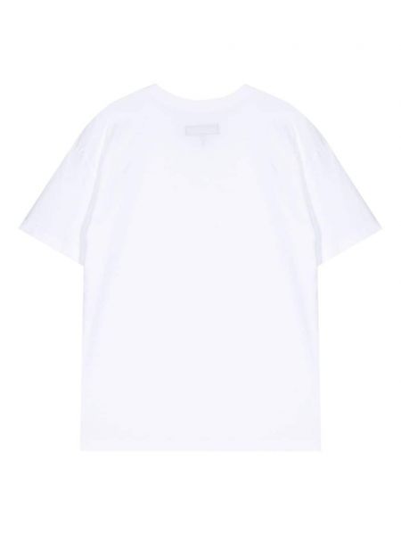 Kokvilnas t-krekls Rag & Bone balts
