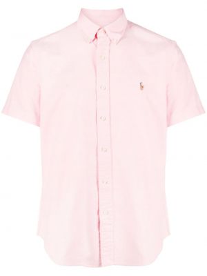 Rūtainas kokvilnas polo krekls ar izšuvumiem Polo Ralph Lauren