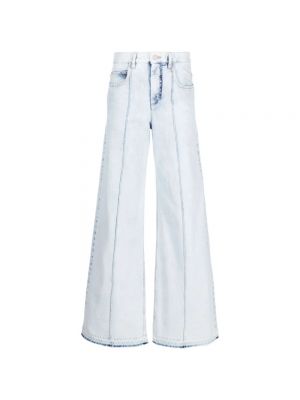 Spodnie Isabel Marant niebieskie