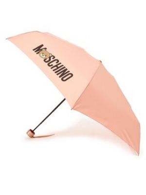 Parasol Moschino - różowy
