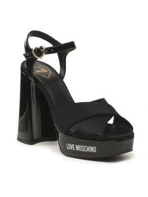 Sandale Love Moschino negru
