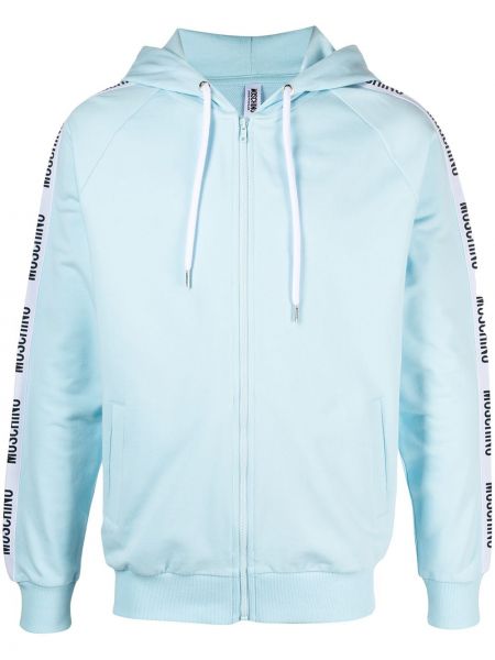 Sudadera con capucha Moschino azul