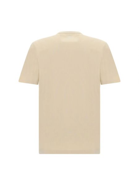 Camiseta con bordado C.p. Company beige