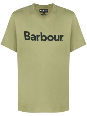 T-shirt mit print Barbour