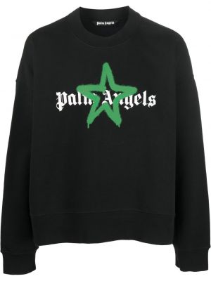 Sweatshirt Palm Angels svart