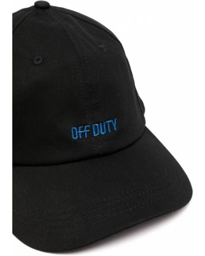 Gorra con bordado Off Duty negro