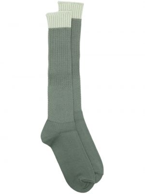 Čarape s printom Homme Plissé Issey Miyake zelena