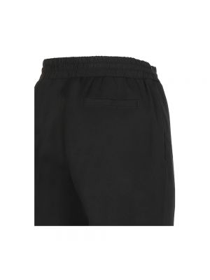 Pantalones de chándal de lana Jil Sander negro