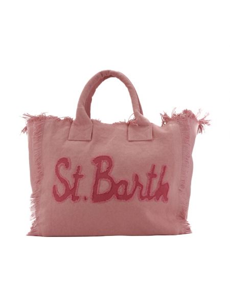 Bolso shopper Mc2 Saint Barth rosa