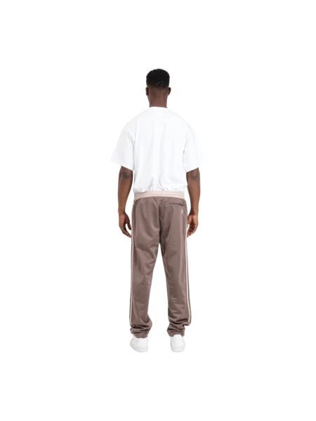 Pantalones de chándal con cremallera con bolsillos Adidas Originals marrón