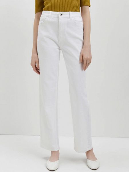 Белые прямые джинсы Conte Elegant