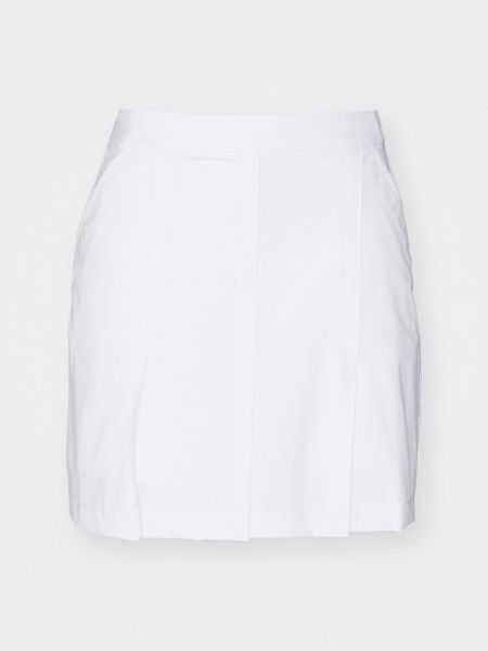 Плиссированная юбка Calvin Klein белая