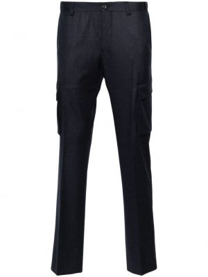 Pantalon cargo avec poches Corneliani bleu