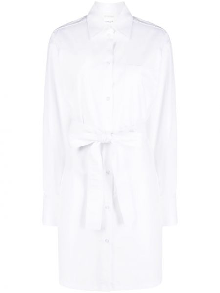 Mini-abito di cotone Sportmax bianco