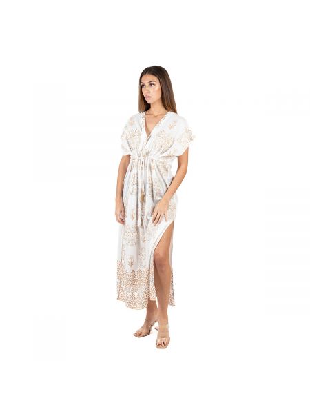 Midi šaty Isla Bonita By Sigris biela