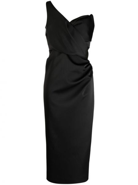 Асиметрична вечерна рокля Rachel Gilbert черно
