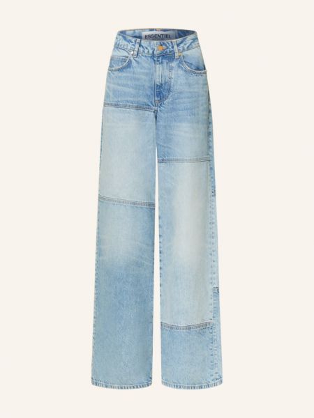 Proste jeansy Essentiel Antwerp niebieskie