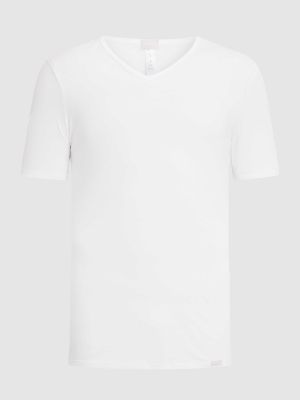 Koszulka z długim rękawem Hanro biała