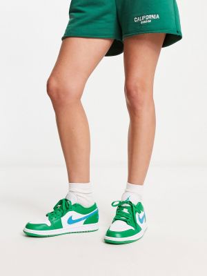 Кроссовки Jordan зеленые