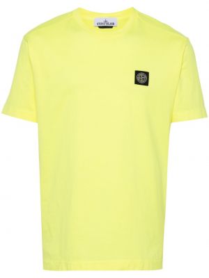 Тениска Stone Island жълто