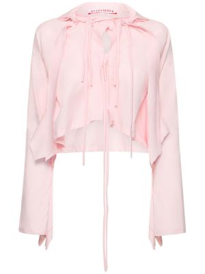 Памучна риза Ottolinger розово