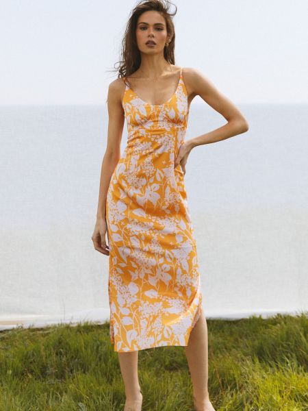 Сукня міді Gepur помаранчева