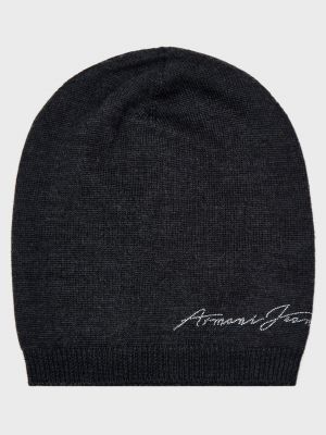 Чорна шапка Armani Jeans
