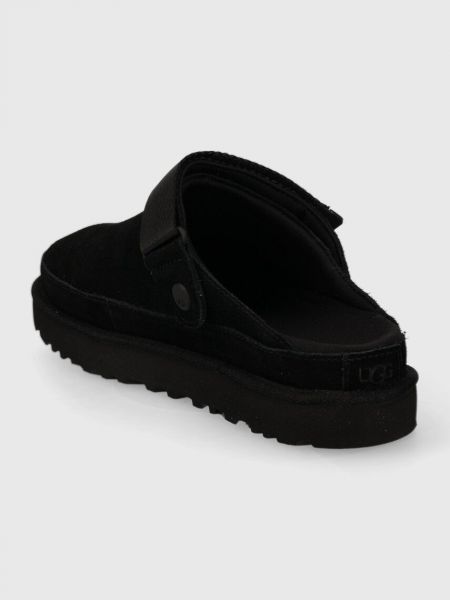 Papuci din piele Ugg negru