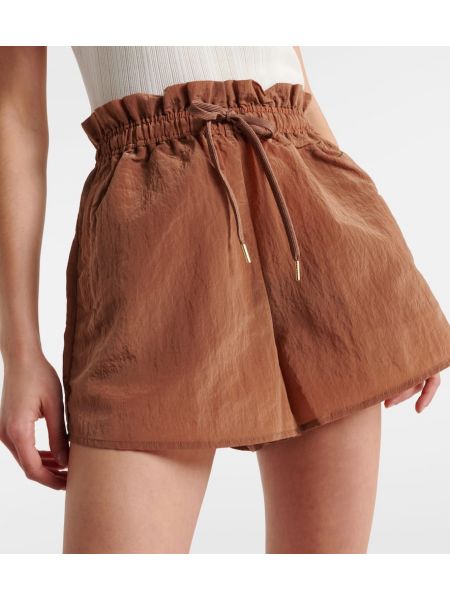 High waist shorts Varley braun