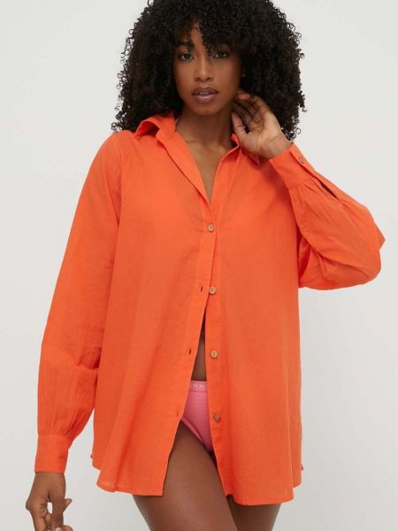 Бавовняна сорочка Billabong помаранчева