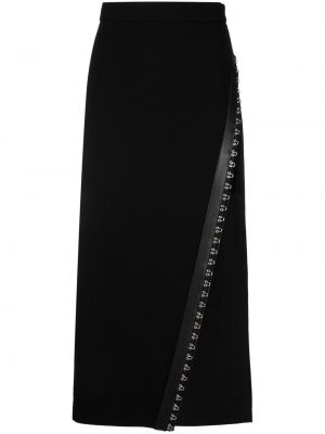 Midi φούστα με στενή εφαρμογή Roberto Cavalli μαύρο