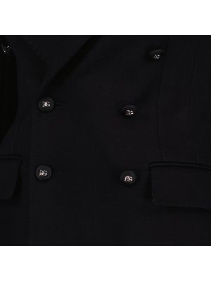 Blazer de tela jersey Dolce & Gabbana negro