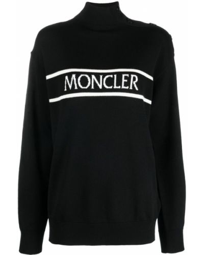 Lang genser Moncler svart