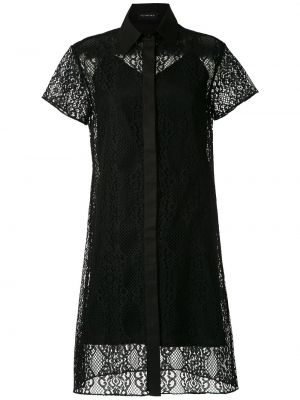 Mini vestido de encaje Olympiah negro