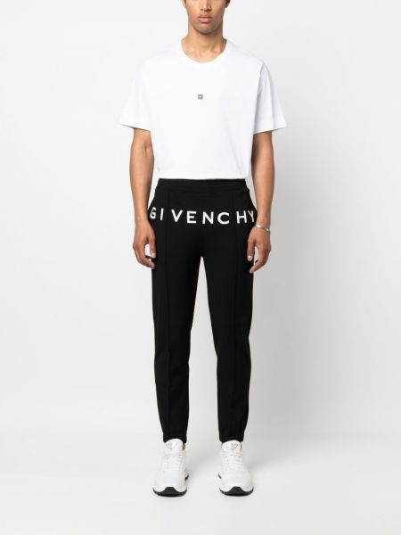 T-krekls ar izšuvumiem Givenchy balts