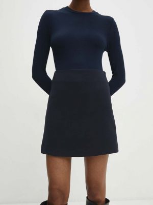 Mini suknja Answear Lab plava